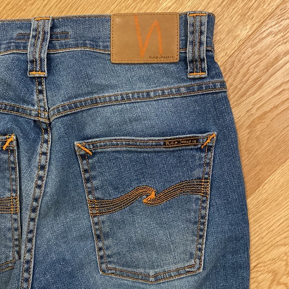 Nudie jeans / NJ1001112 GRIM TIM BLUE SHORE / W29 L32 - Picture 6 of 10